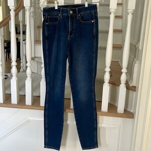 WHBM Cashmere Denim skinny jeans